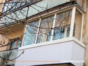 П-образный балкон (3 секции)