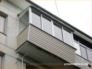 П-образный балкон (4 секции)